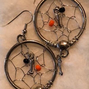 Dream catcher earrings